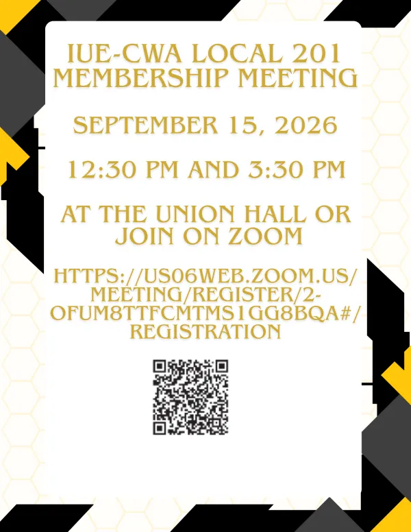 MEMBERSHIP MEETING SEPTEMBER 15, 2026