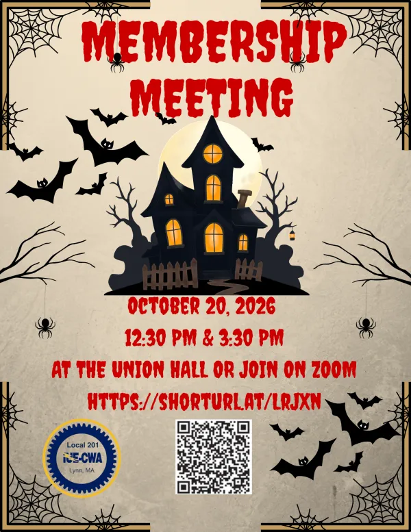 MEMBERSHIP MEETING October 20, 2026